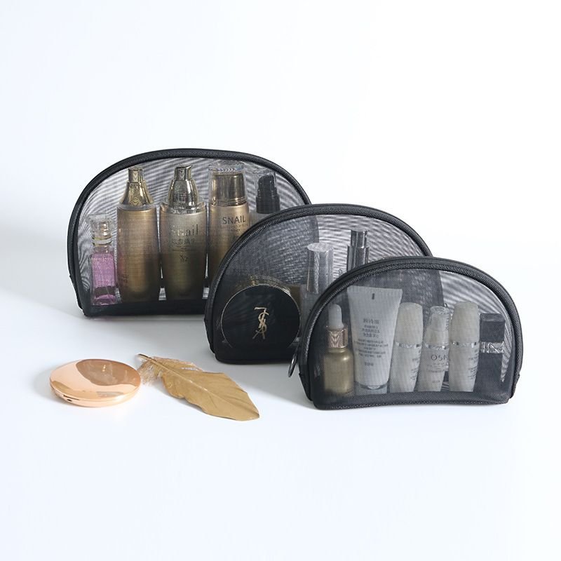 Portable Simple Large-Capacity Transparent Cosmetic Bag