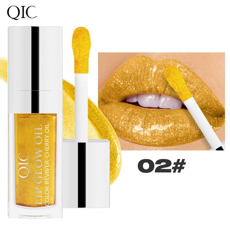 Qic Lip Oil 8 Color Lip Balm Moisturizing Lightening Lip Oil Beauty Makeup