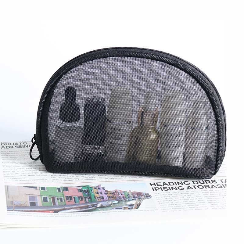 Portable Simple Large-Capacity Transparent Cosmetic Bag