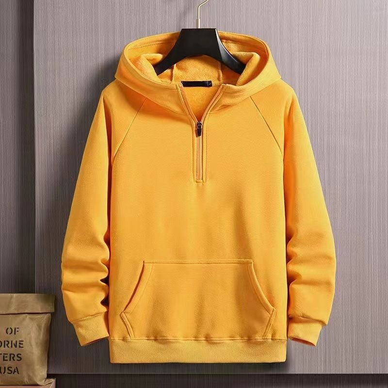 420g Raglan Shoulder Fleece-Lined Women Men Outer Wear Spring And Autumn Custom Hoodie