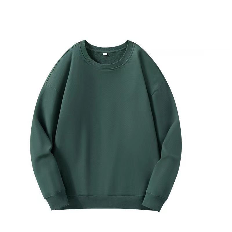 Custom Logo 330g Unisex Casual Solid Color Hoodie