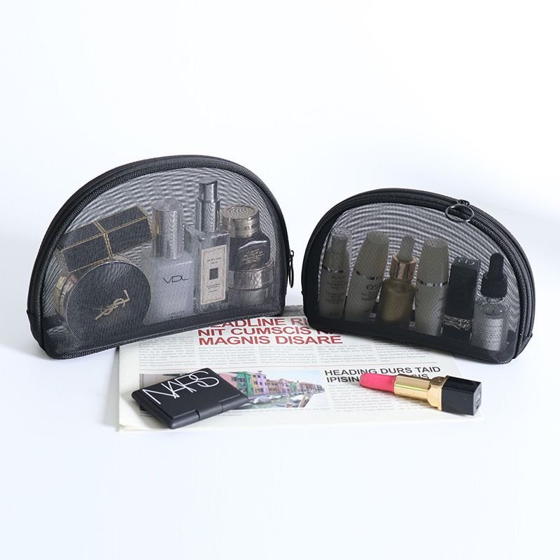 Portable Simple Large-Capacity Transparent Cosmetic Bag