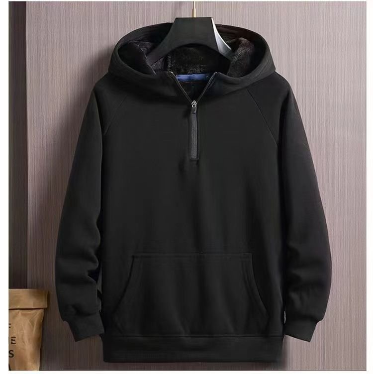 420g Raglan Shoulder Fleece-Lined Women Men Outer Wear Spring And Autumn Custom Hoodie