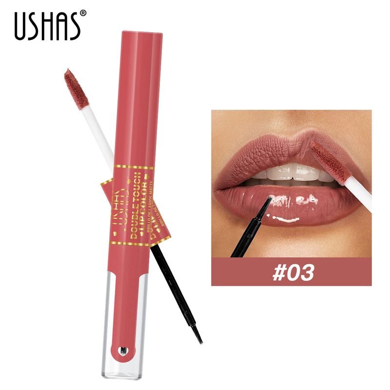 USHAS Women Non-Stick Cup Matte Lip Glaze