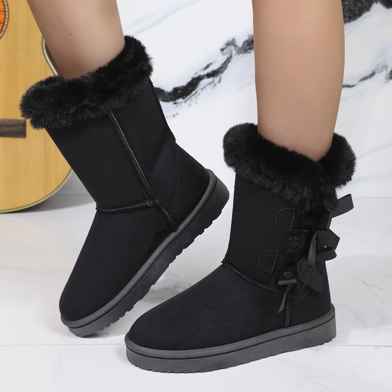 Autumn And Winter Women Plus Size Warm Snow Boots