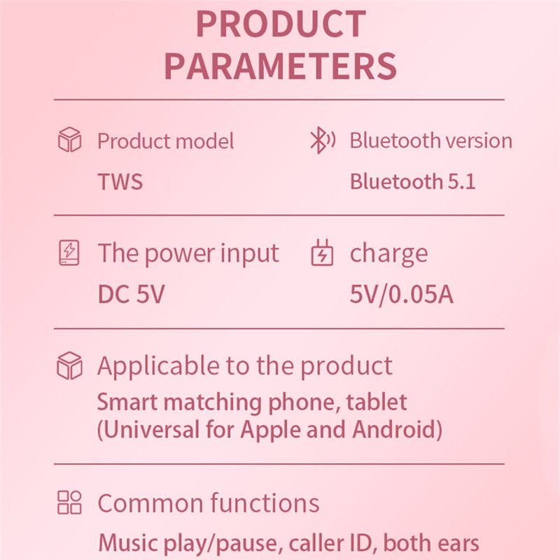 Bluetooth 5.1 Waterproof Sports In-ear Headphones