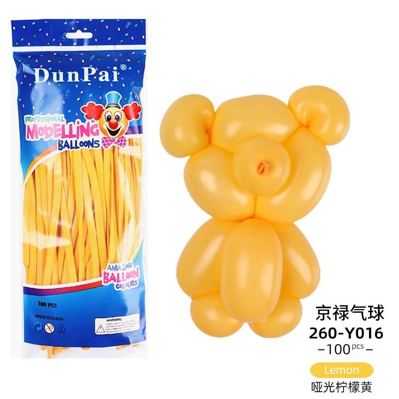 Creative Wedding Birthday Party Matte Long Balloon