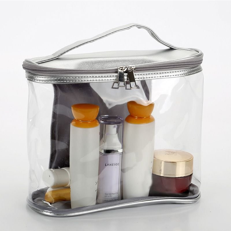 Pvc Travel Makeup Wash Bag Transparent Cosmetic Bag