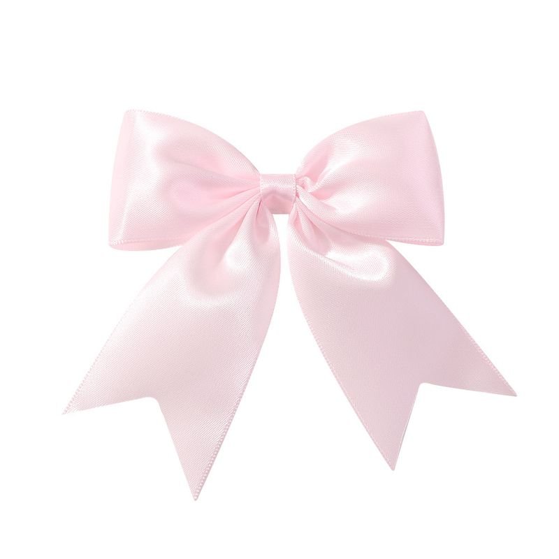 Kids Girls Cute Solid Color Bow Swallowtail Hairpin