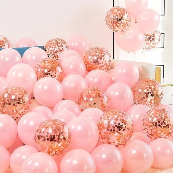 Creative Wedding Party Scene Arrangement Sequins Balloon Decoration 50-Bag