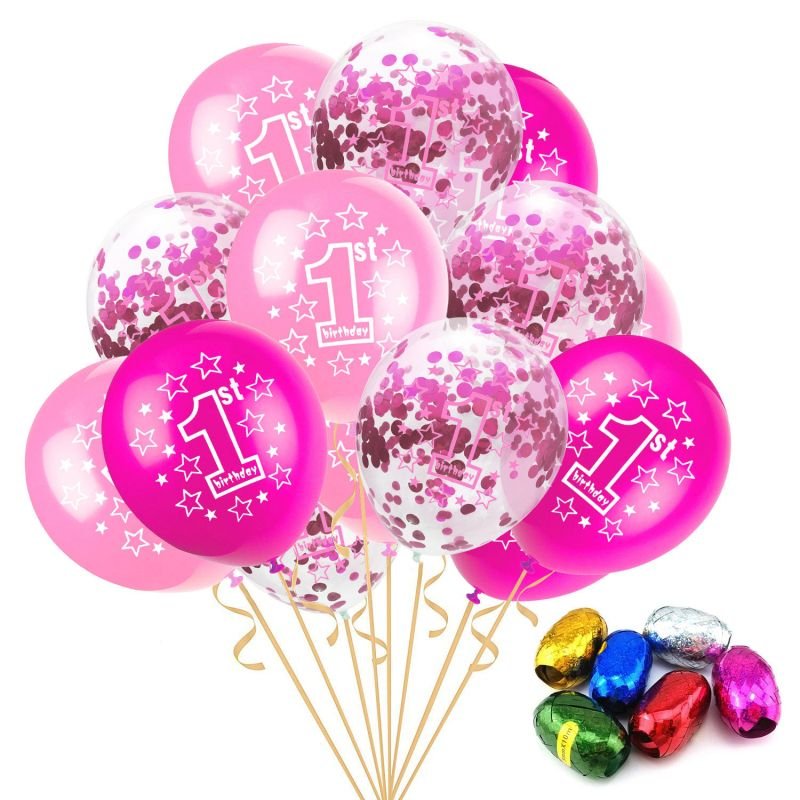 16 Pcs Baby Shower Birthday Party 12 Inches Balloons Set