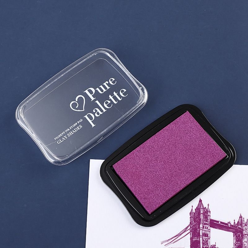 Simple Creative Rectangular Water-Based Sponge Inkpad