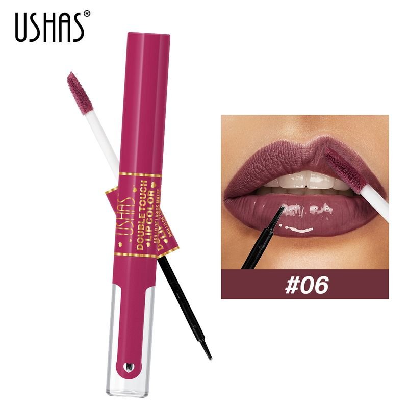 USHAS Women Non-Stick Cup Matte Lip Glaze