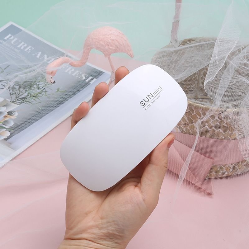 Mini Nail Polish Glue Drying Baking Lamp Usb Interface Folding Sunmini Mouse Light Therapy Lamp Small Nail Lamp