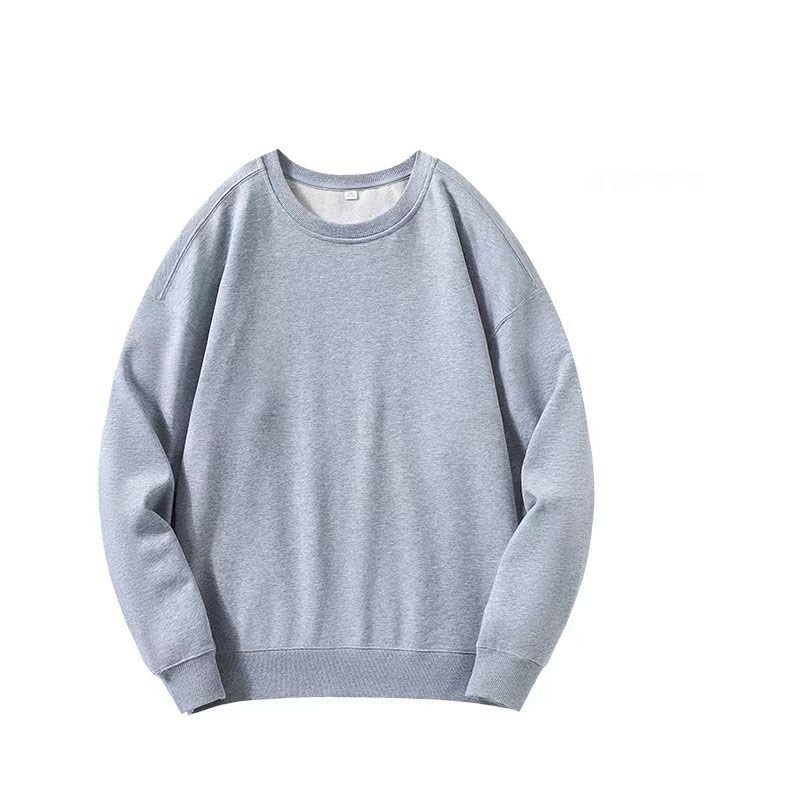 Custom Logo 330g Unisex Casual Solid Color Hoodie