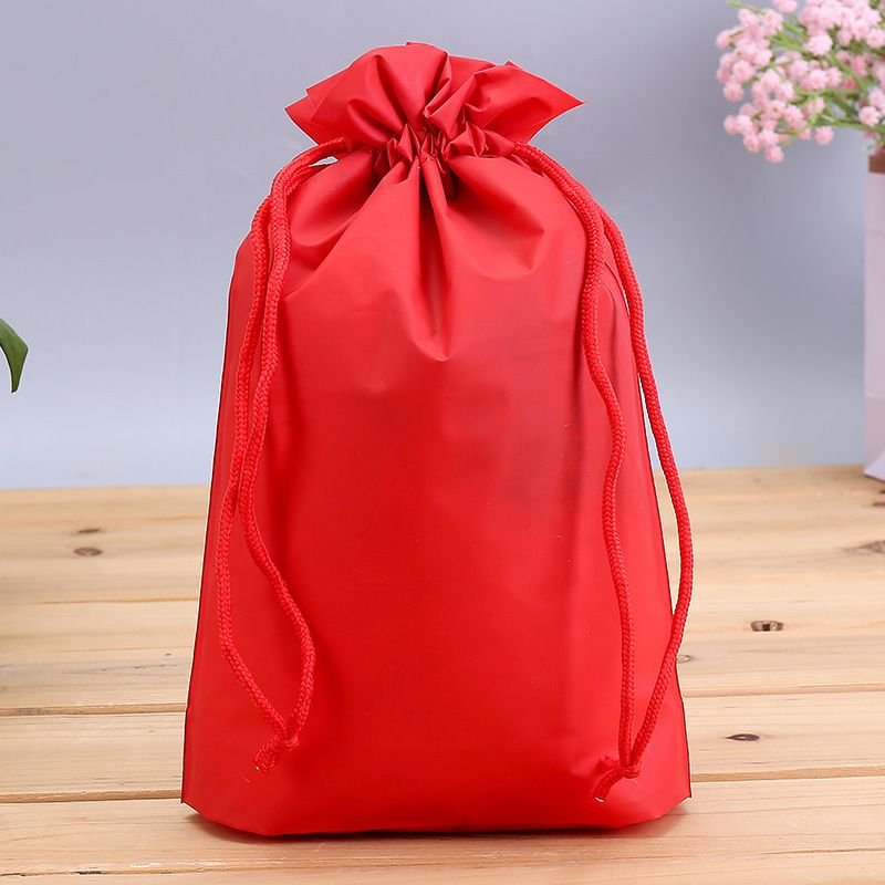 Solid Color Beam Dust-Proof Storage Drawstring Small Cloth Bag