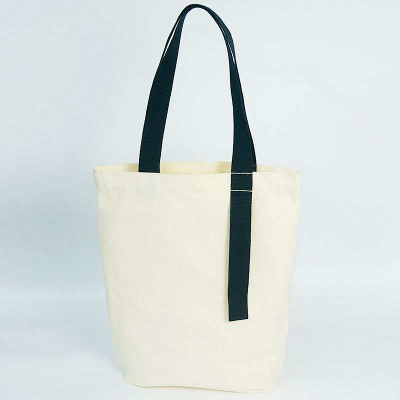 Simple Multicolor Ribbon Canvas Tote Bag