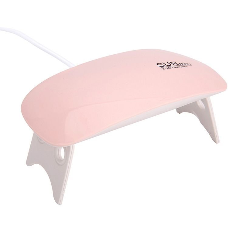 Mini Nail Polish Glue Drying Baking Lamp Usb Interface Folding Sunmini Mouse Light Therapy Lamp Small Nail Lamp