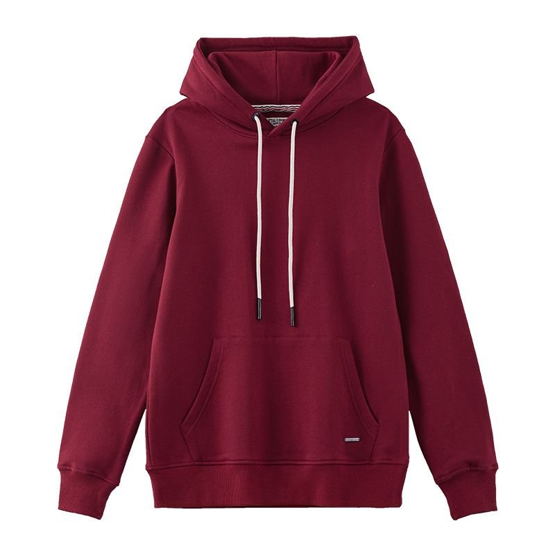 360g Spring And Autumn Heavy Ami Kaji Solid Color Sports Leisure Men And Women Pullover Hoodie Custom